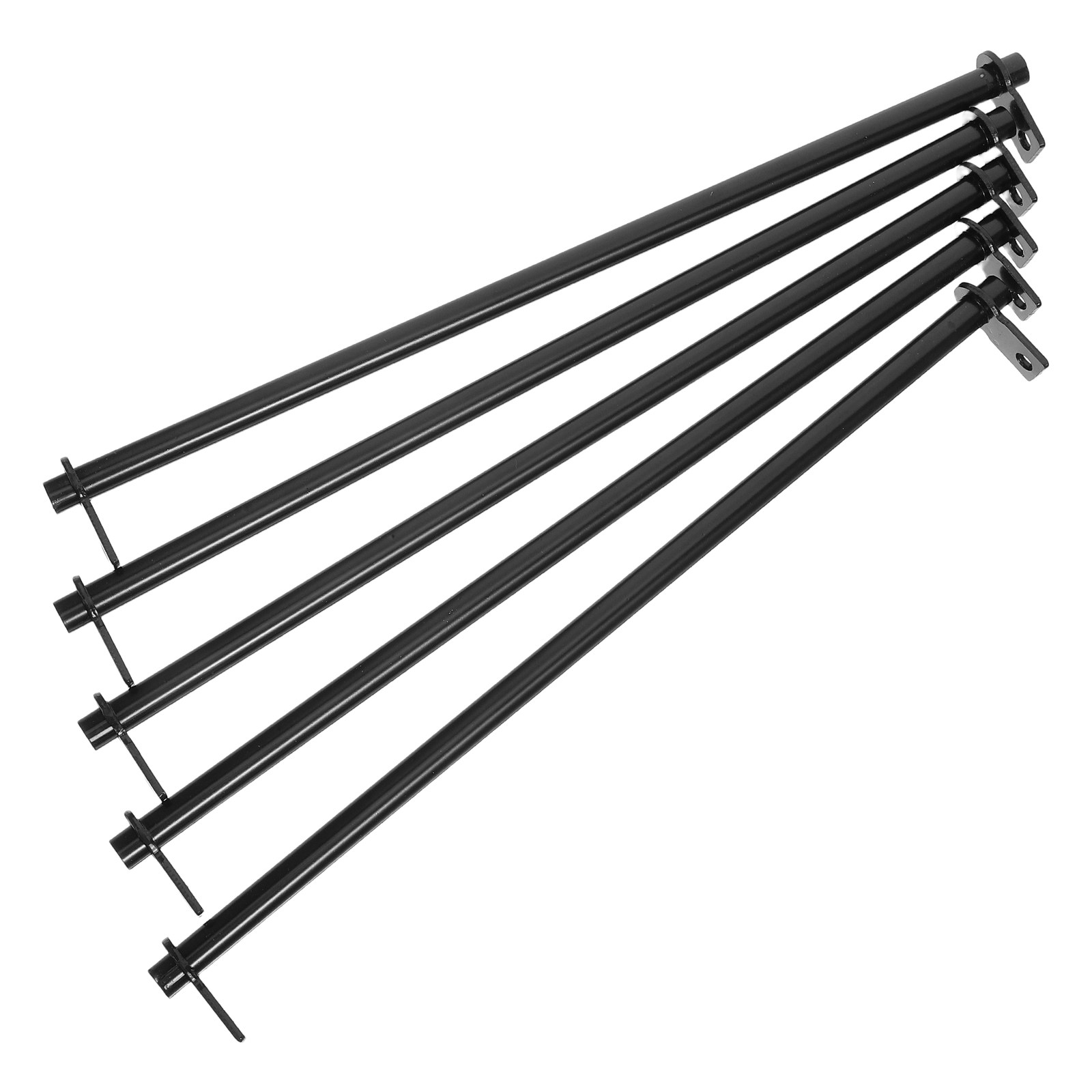 File Folder Hanging - 5 Stück Hängeordner-Schienen, doppelseitige Metallstangen als