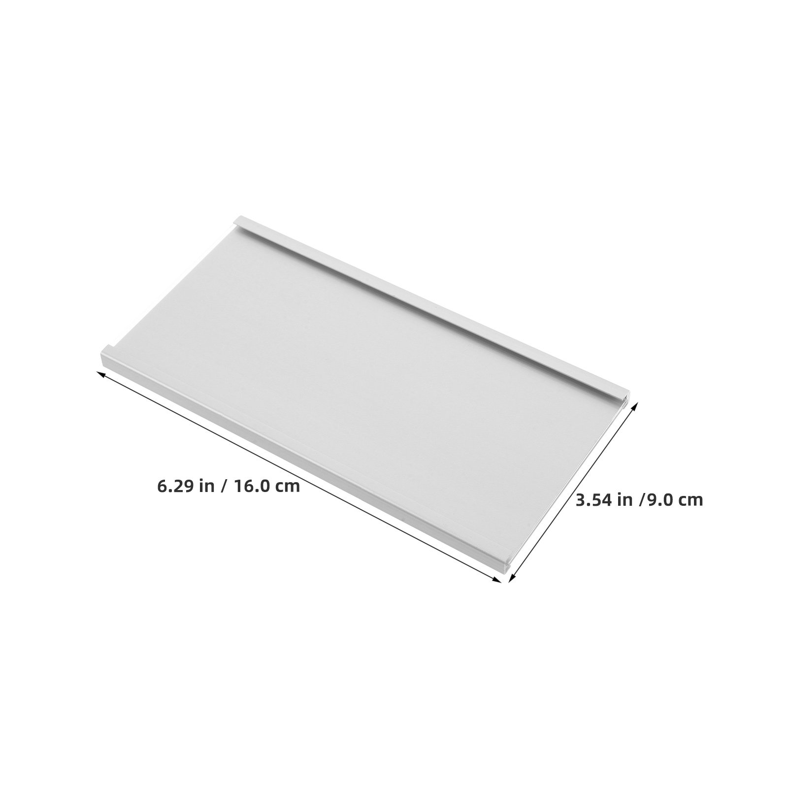 Aluminium-Namensschildhalter 9 – Desk Name Plate Bewertung und Preis