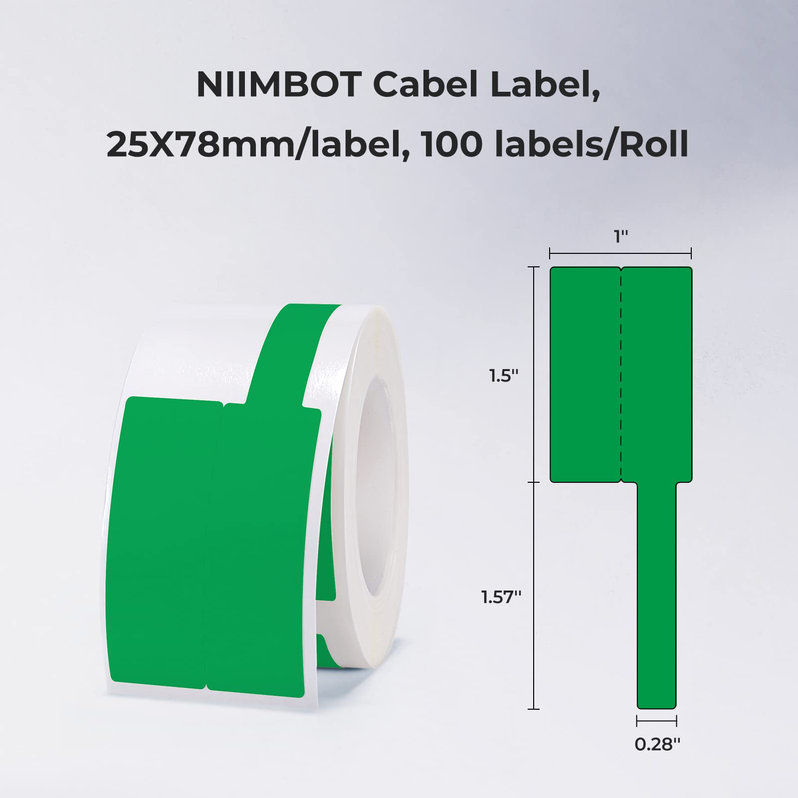 Niimbot Farbige Kabel-Etikette – Label Printer Tape Bewertung und Preis