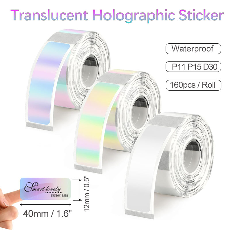 D30 Transparentes Holografisch – Label Printer Tape Bewertung und Preis