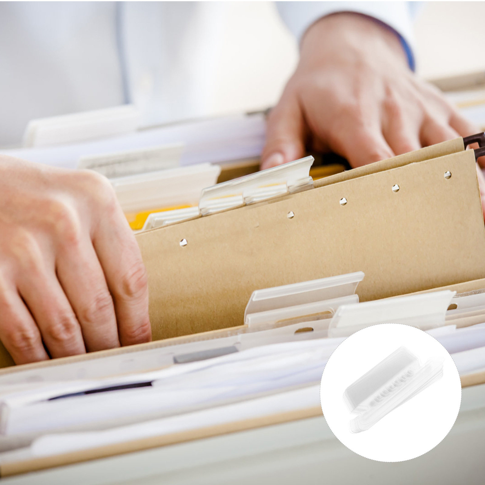 Hängeordner-Tabs, 100er-Pack,  – File Folder Hanging Bewertung und Preis