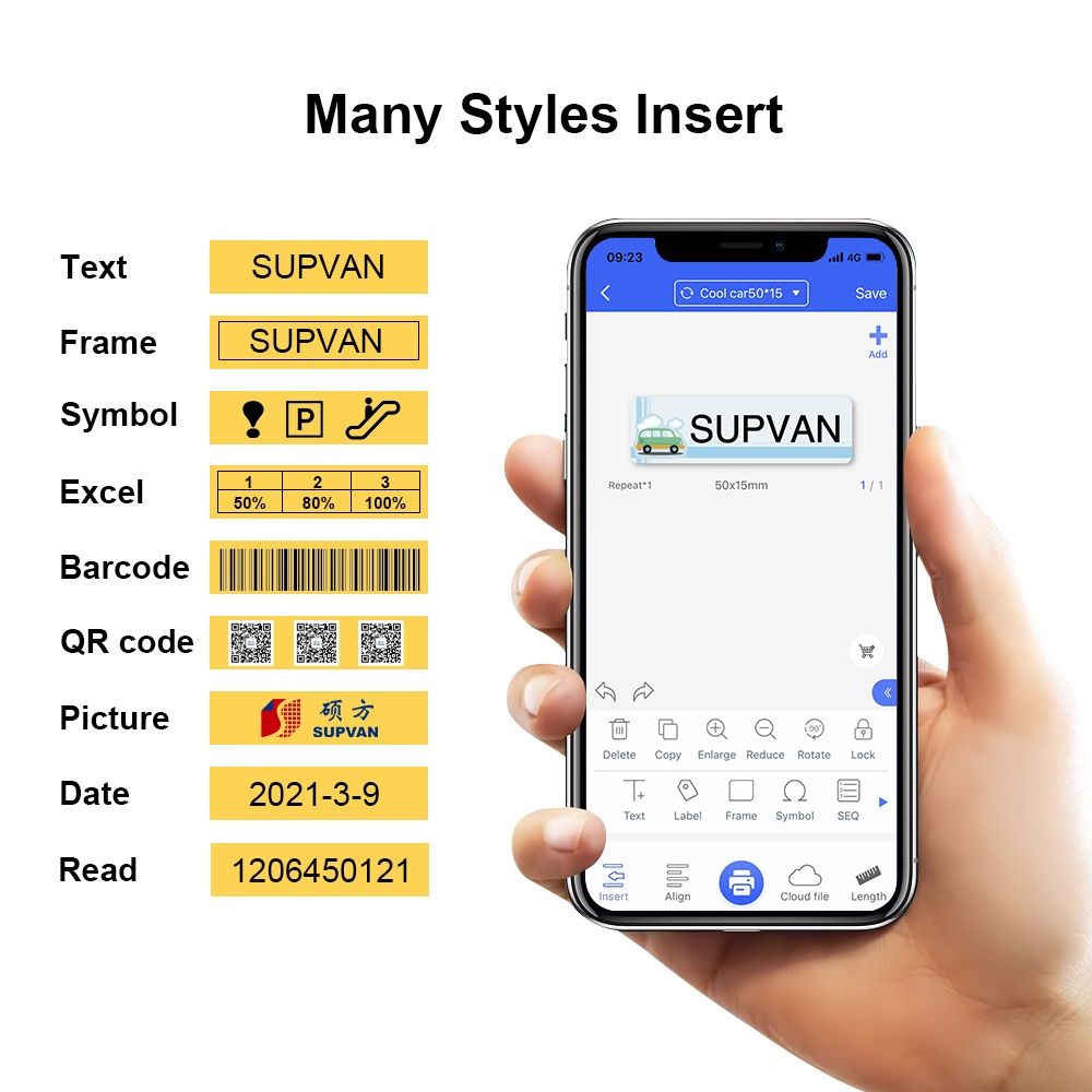 Supvan Hot Label Druckerpapier – Label Printer Tape Bewertung und Preis