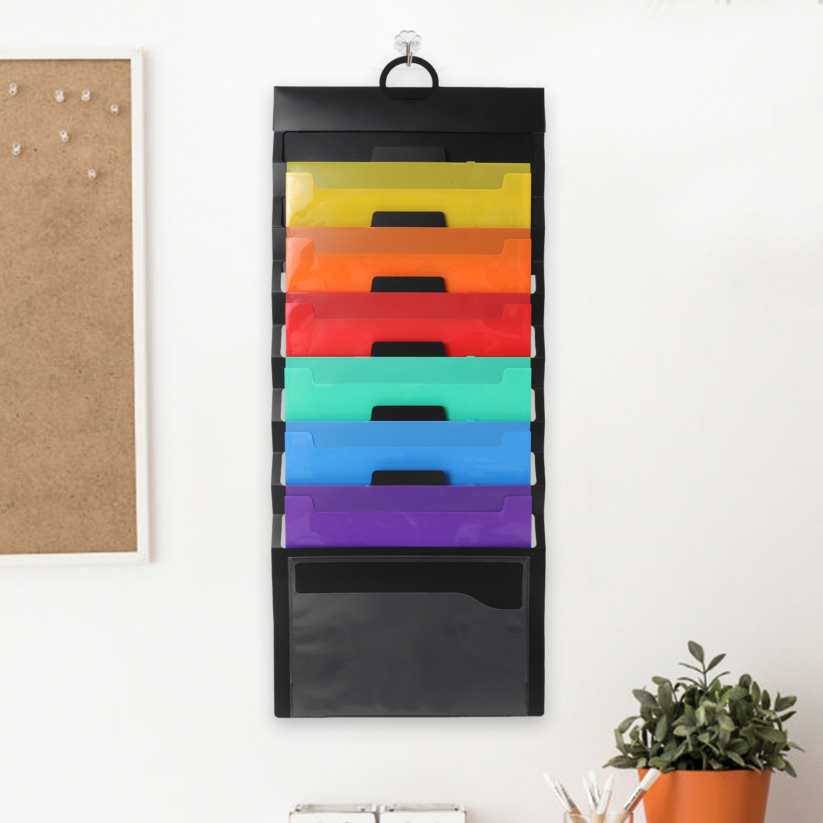 6-lagiger Akkordeon-Aktenordne – File Folder Hanging Bewertung und Preis